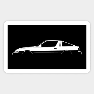 Mitsubishi Starion Turbo GSR-III Silhouette Magnet